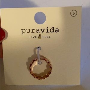 Puravida heart ring size 5